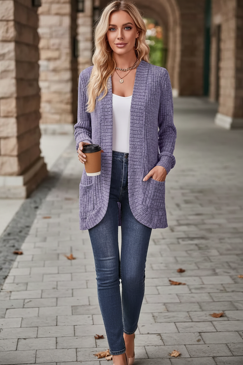 Manteau violet