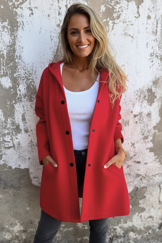Cardigan rouge
