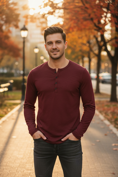 Rouge bordeaux sans manteau