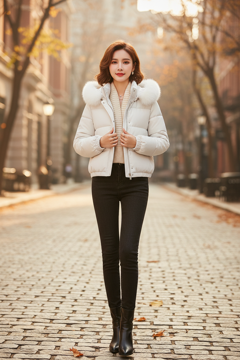 Veste blanche